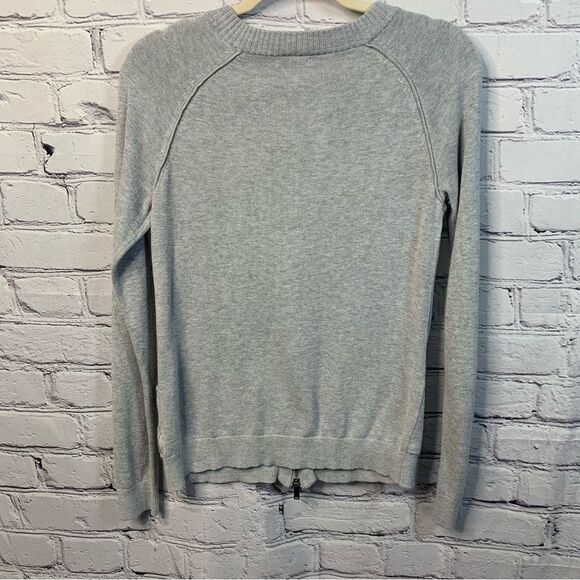 CALVIN KLEIN Zip-up Quilted Style Sweater - Picture 2 of 10